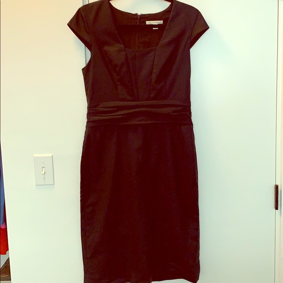Banana Republic Black Square Neck Sheath Dress - Picture 1 of 6